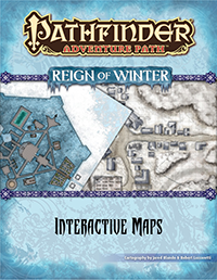 [PZO9000-12ME] Pathfinder Adventure Path Reign of Winter Interactive Maps